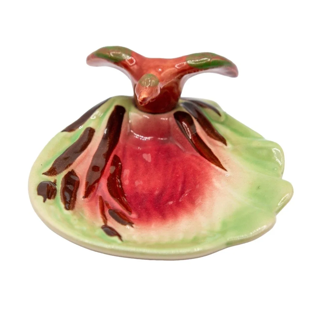 Vintage Ceramic Duck Trinket Dish‎ Candy Tray